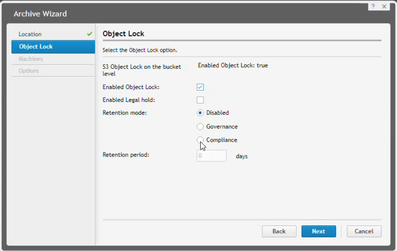 object lock